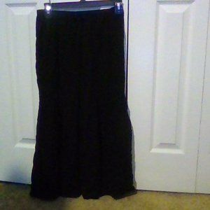 Cute all Black ruffled pants. Worn once.
